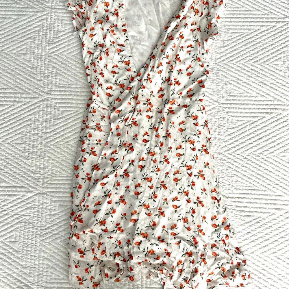 Abercrombie & Fitch Citrus Wrap Dress